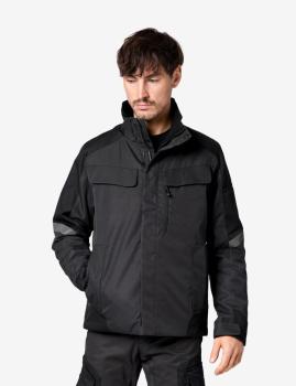 FHB Lars Arbeitsjacke, anthrazit-schwarz, Größe 2XL