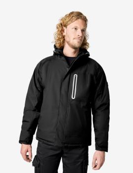 FHB Mika Winter-Softshelljacke, schwarz, Größe 2XL