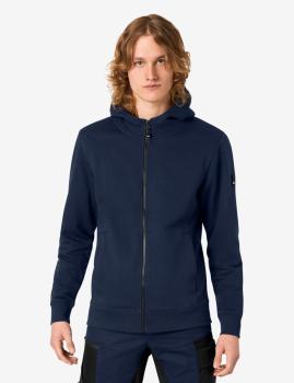 FHB Quentin Hoodie-Jacke Unisex, marine, Größe 2XL
