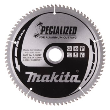 Makita Kreissägeblatt Specialized 235 × 30 mm, 80 Zähne B-33277