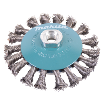 Makita Kegelbürste 115 mm verzinkt D-39883