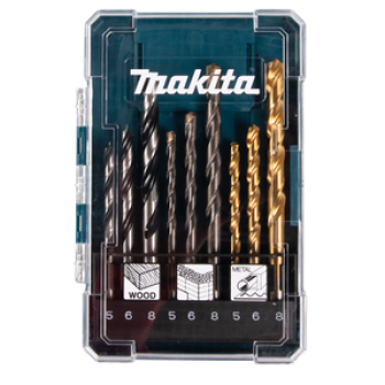 Makita Bohrer-Set 9-tlg. Holz/Metall/Stein D-71962