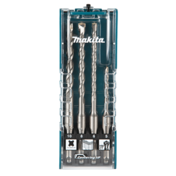 Makita SDS-Plus-Steinbohrer-Set Centering Tip, 4-teilig E-13596