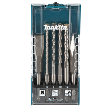 Makita SDS-Plus-Bohrer-Meißel-Set Centering Tip, 6-teilig E-15746