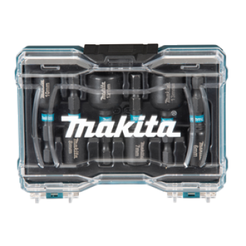Makita Steckschlüssel-Set 6-tlg. 1/4“ Sechskant Impact Black E-15768