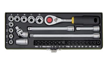 Proxxon Schraubersatz, 1/4 Zoll, 32-teilig 23078 – Herstellerabbildung