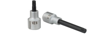 Proxxon Vielzahn-Schraubeinsatz XZN 10, 1/2 Zoll, 55 mm 23323 – Herstellerabbildung (Typ- oder Sortimentsabbildung)