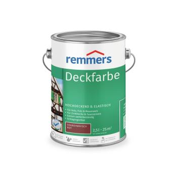 Remmers Deckfarbe – skandinavisch rot – 2,5 l
