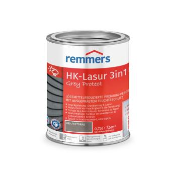 Remmers HK-Lasur 3in1 [plus] – graphitgrau (FT25416) – 0,75 l