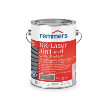 Remmers HK-Lasur 3in1 [plus] – graphitgrau (FT25416) – 2,5 l