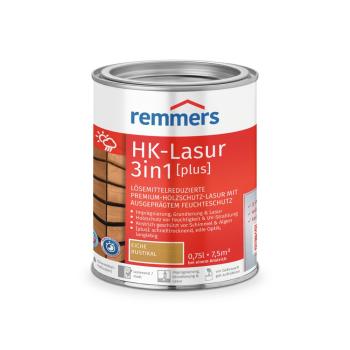 Remmers HK-Lasur 3in1 [plus] – Eiche rustikal (RC-360) – 0,75 l