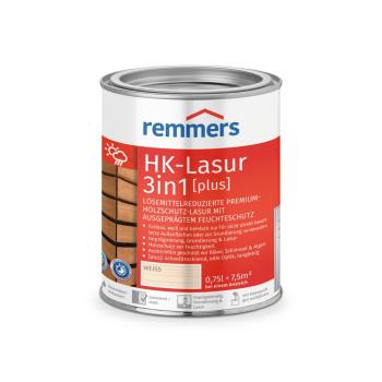 Remmers HK-Lasur 3in1 [plus] – weiß (RC-990) – 0,75 l