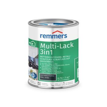 Remmers Multi-Lack 3in1 – anthrazitgrau (RAL 7016) – 0,75 l