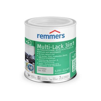 Remmers Multi-Lack 3in1 – lichtgrau (RAL 7035) – 0,375 l