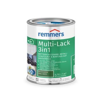 Remmers Multi-Lack 3in1 – moosgrün (RAL 6005) – 0,75 l