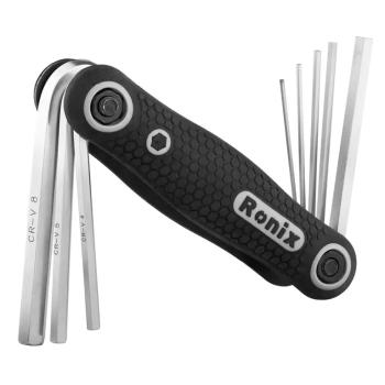 Ronix Innensechskant-Klappschlüssel-Set, 8-teilig RH-2020 – Produktansicht