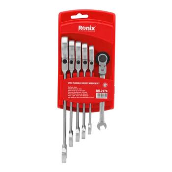 Ronix Ratschenschlüssel-Satz, 6-teilig RH-2174 – Produktansicht