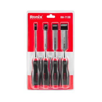 Ronix Holzbeitel-Satz, 4-teilig RH-7130 – Produktansicht