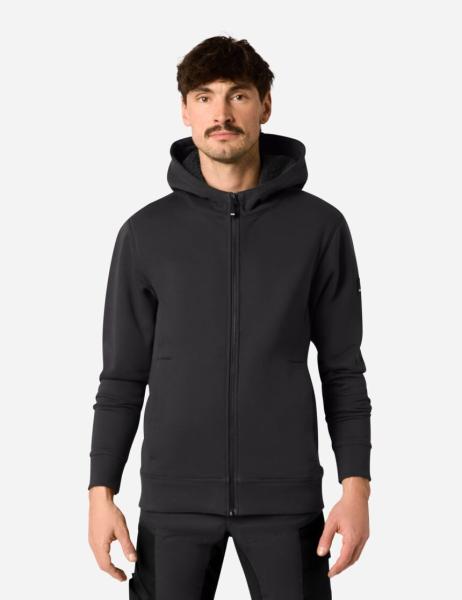 FHB Hajo Hoodie-Jacke mit Webpelz Unisex, anthrazit, Größe 2XL