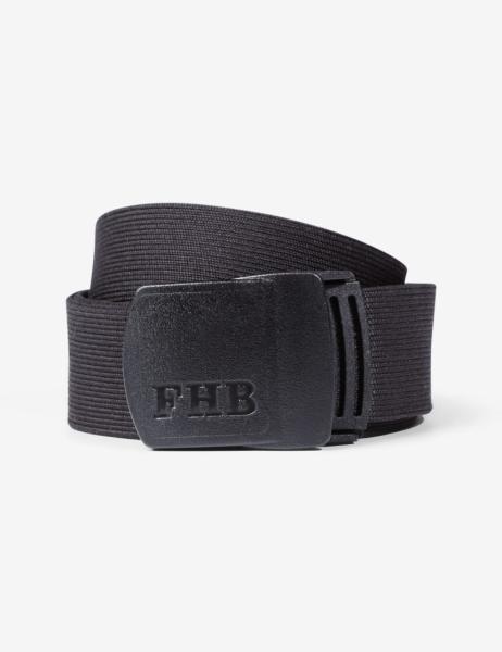 FHB Andre Stretchgürtel, schwarz, 100 cm