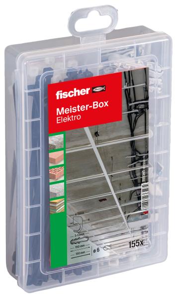Fischer Praktische Helfer Elektro (155 Teile) – Produktabbildung