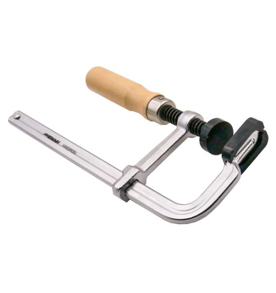HM Müllner Ganzstahl Schraubzwinge 60x150mm, mit Schonbacken – Typabbildung