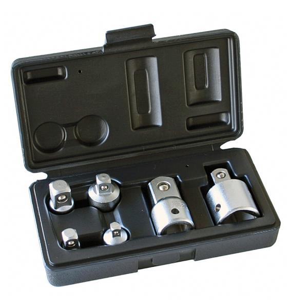 HM Müllner Adapter 6 tlg, CV, KU-Box 1/4, 3/8, 1/2, 3/4"-Vierkant – Typabbildung