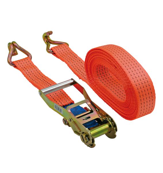 HM Müllner Zurrgurt 8,0mtr, 50mm, Druckratsche, Spitzhaken – Typabbildung