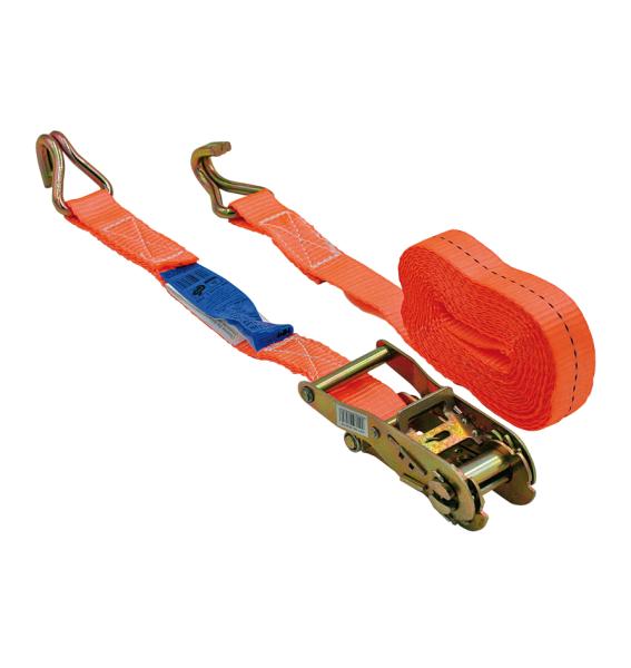 HM Müllner Zurrgurt 5 mtr, 27 mm, Druckratsche, Spitzhaken – Typabbildung