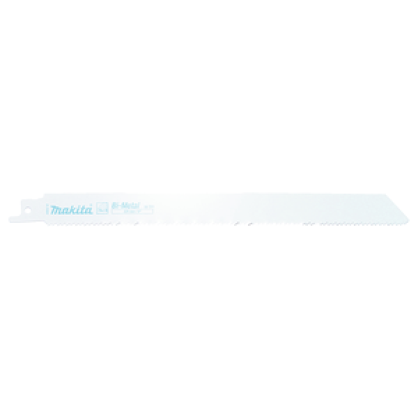 Makita Reciprosägeblatt 225 mm BiM, 10 Zähne/Zoll, 5 Stück B-31859