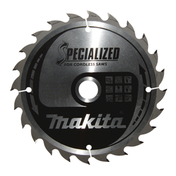 Makita Kreissägeblatt Specialized 165 × 20 mm, 24 Zähne B-32904