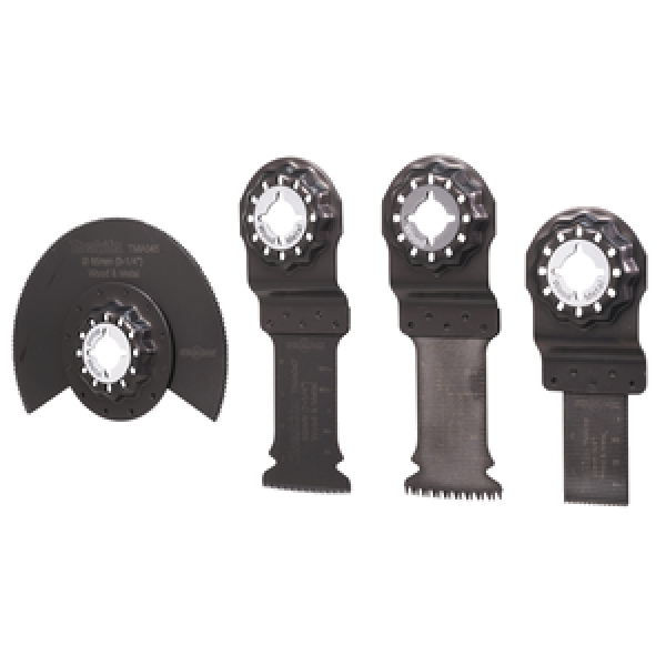 Makita Multifunktionswerkzeug-Set 4-tlg. Starlock B-67480
