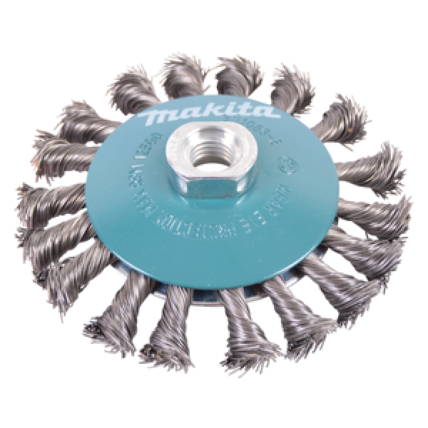 Makita Kegelbürste 115 mm verzinkt D-39883