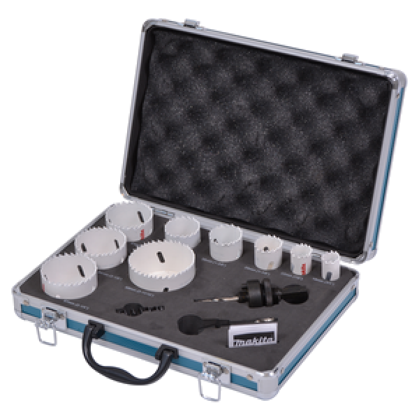 Makita Lochsägen-Set Elektriker 12-teilig HSS-BiM D-47282