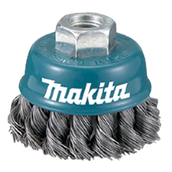 Makita Topfbürste 75 mm gezopft D-77497