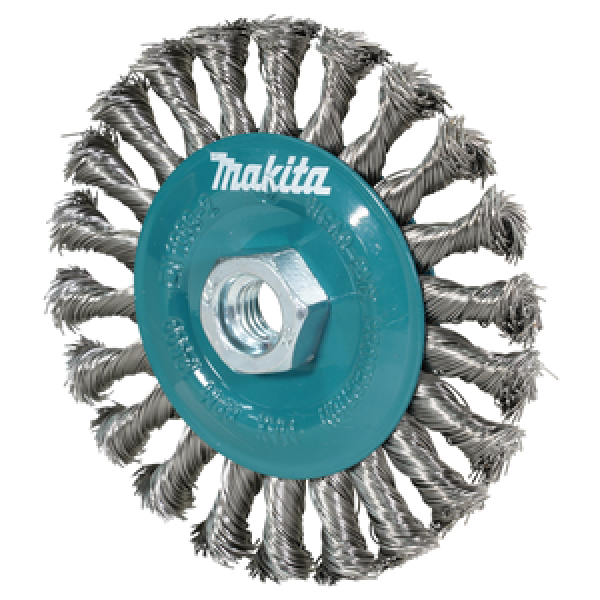 Makita Rundbürste 125 mm gezopft D-77540