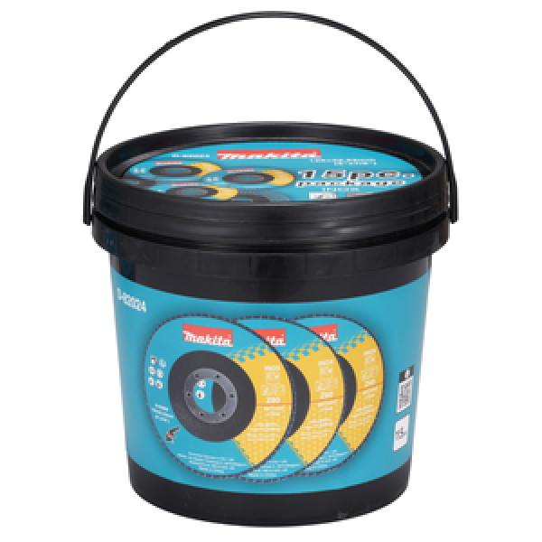 Makita Fächerschleifscheiben-Set 125 mm Z40-Z80 15-tlg D-82024