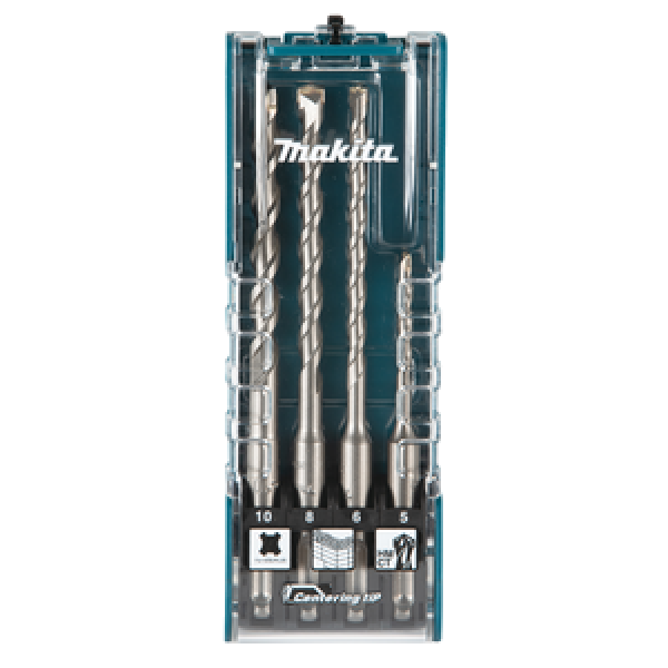Makita SDS-Plus-Steinbohrer-Set Centering Tip, 4-teilig E-13596