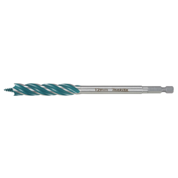 Makita Holzbohrer 12 × 165 mm 1/4" Vierschneider E-26646