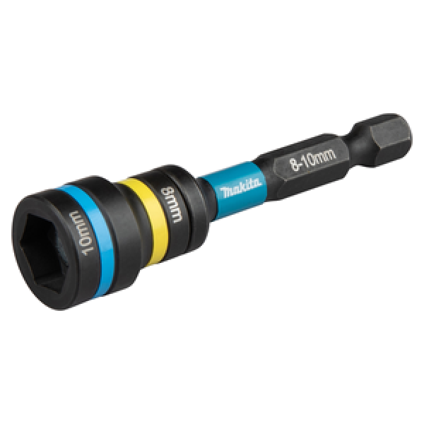 Makita Steckschlüssel 2-in-1 SW8/SW10 Impact Black E-29789