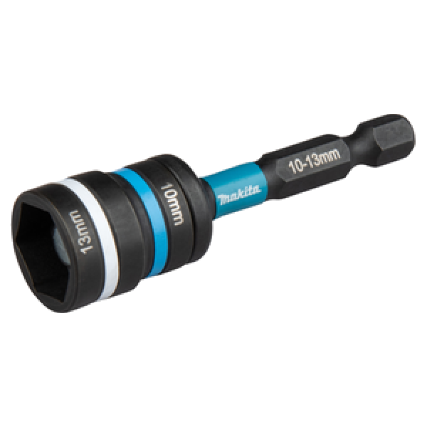 Makita Steckschlüssel 2-in-1 SW10/SW13 Impact Black E-29795