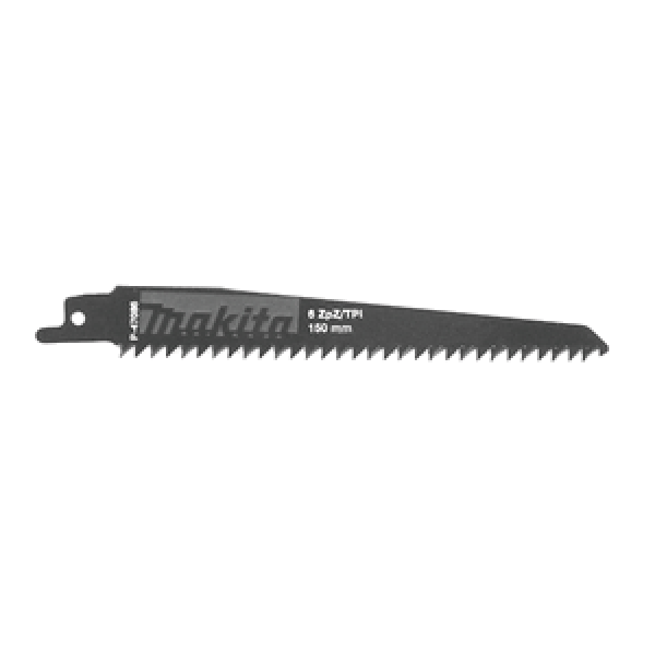 Makita Reciprosägeblatt 150 mm HCS, 6 Zähne/Zoll, 5 Stück P-47086
