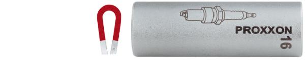 Proxxon Magnet-Zündkerzen-Steckschlüsseleinsatz, 1/2 Zoll, 16 mm 23392 – Herstellerabbildung (Typ- oder Sortimentsabbildung)