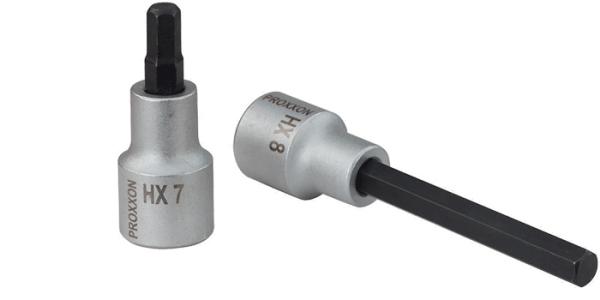 Proxxon Innensechskant-Schraubeinsatz HX 5 mm, 1/2 Zoll, 55 mm 23476 – Herstellerabbildung (Typ- oder Sortimentsabbildung)