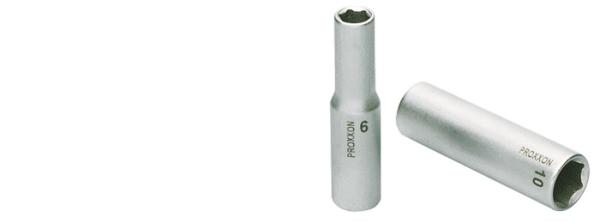 Proxxon Steckschlüsseleinsatz, lang, 3/8 Zoll, 19 mm 23549 – Herstellerabbildung (Typ- oder Sortimentsabbildung)