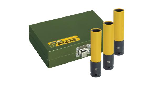 Proxxon IMPACT-Radmutter-Steckschlüsseleinsatz, 1/2 Zoll, 21 mm, 130 mm 23976 – Herstellerabbildung (Typ- oder Sortimentsabbildung)