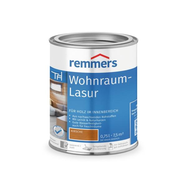 Remmers Wohnraum-Lasur – Kirsche – 0,75 l