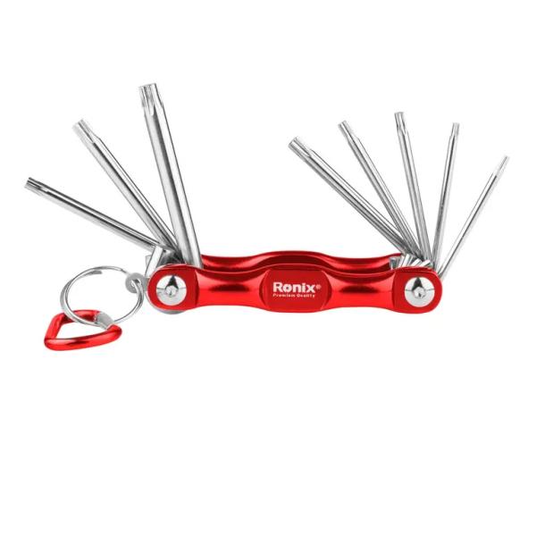 Ronix Torx-Klappschlüssel-Set, 8-teilig RH-2041 – Produktansicht