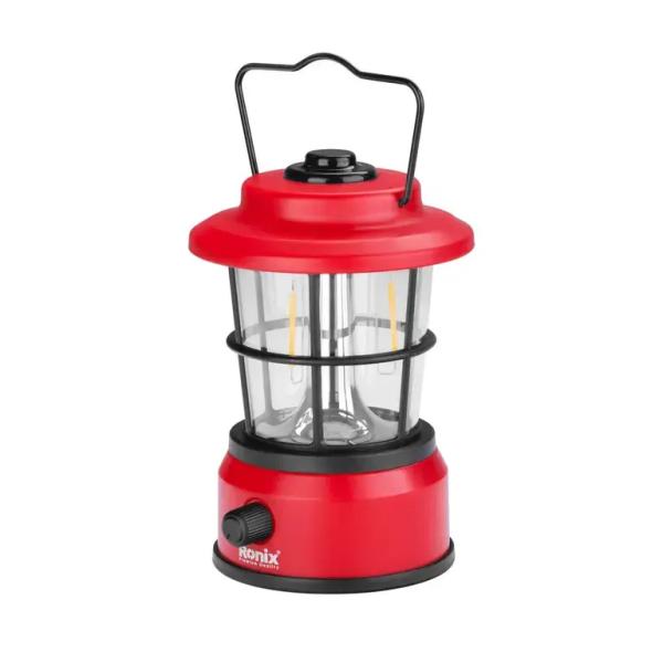 Ronix Akku-Campinglaterne im Retrodesign, 280 lm RH-4299 – Produktansicht