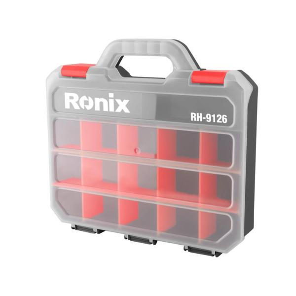 Ronix Kleinteile-Organizer, 6 × 29 × 31,5 cm RH-9126 – Produktansicht